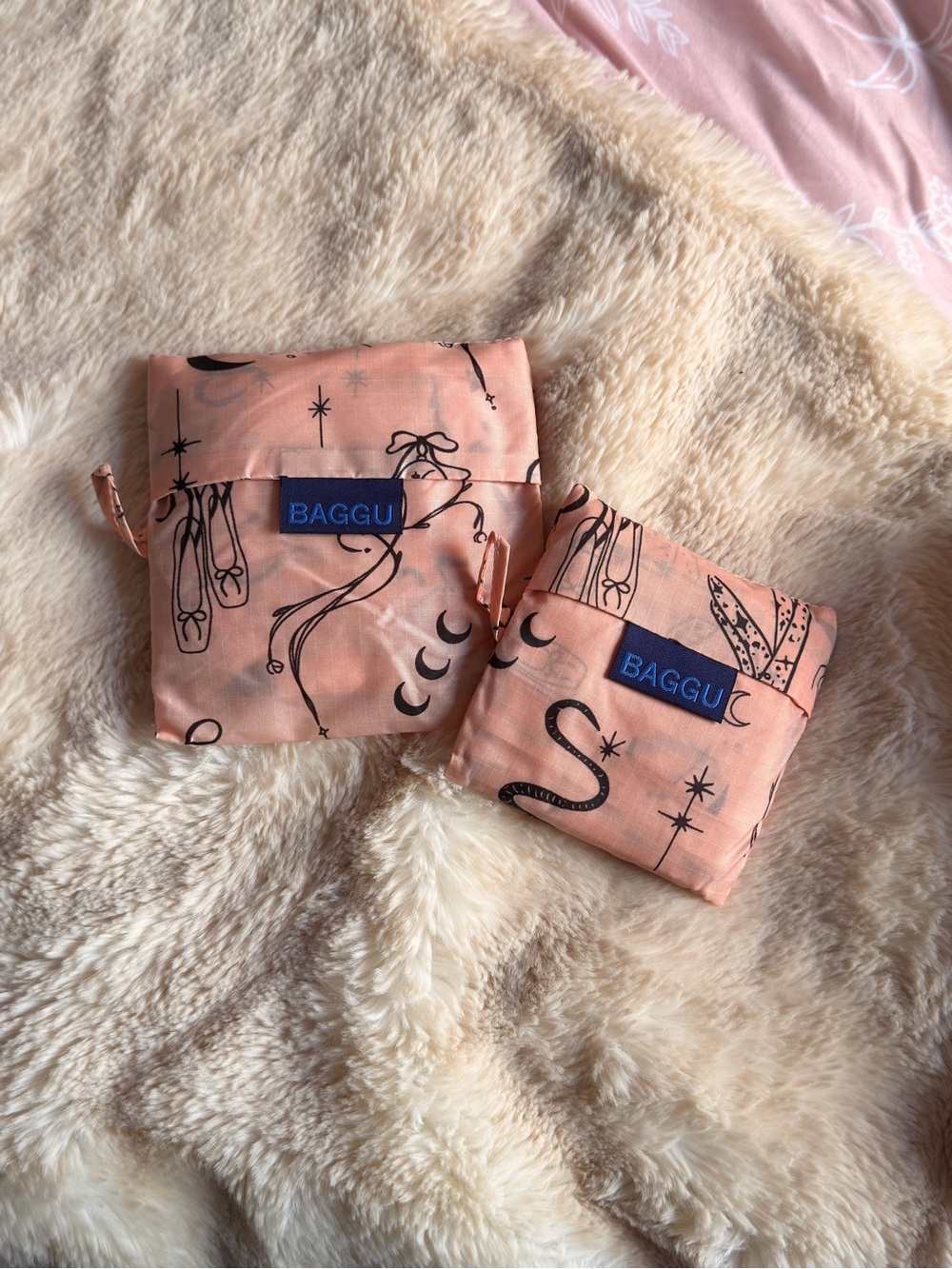 BAGGU Standard Reusable Set in Ballet Icons